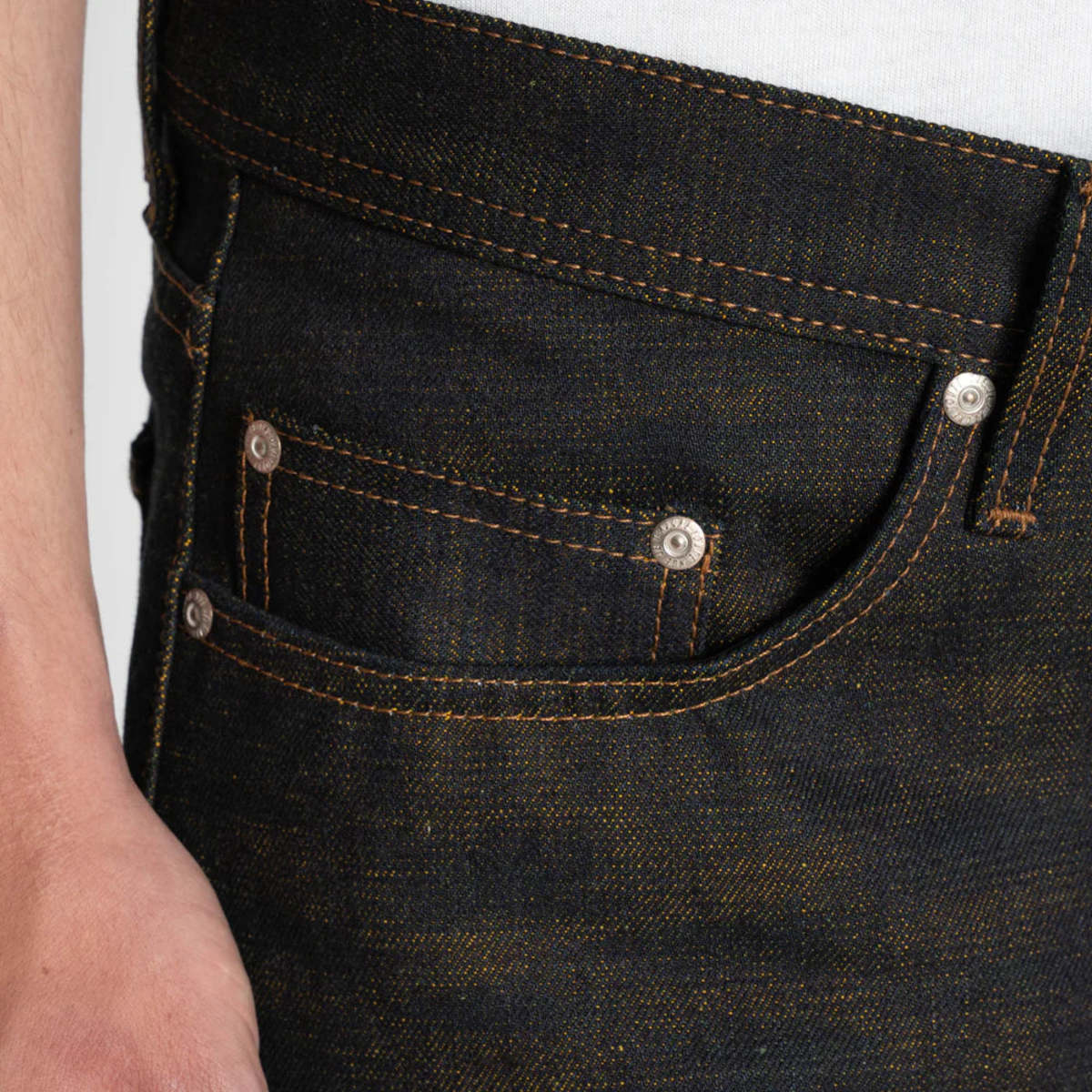 Naked & Famous Weird Guy Jeans - Indigo - Image 5 of 7