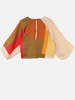 L.F.Markey Apollo Colour Block Top - Canopy - Thumbnail 3