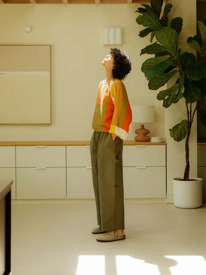 L.F.Markey Apollo Colour Block Top - Canopy