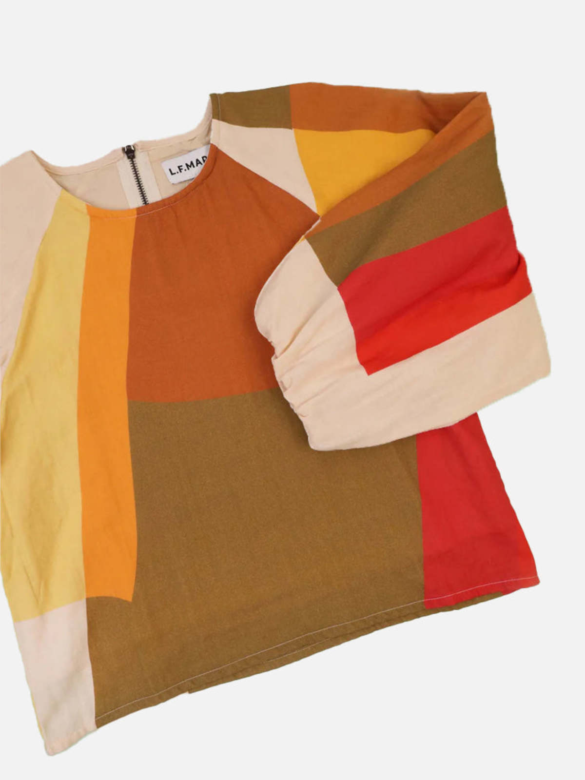 L.F.Markey Apollo Colour Block Top - Canopy - Image 7 of 7