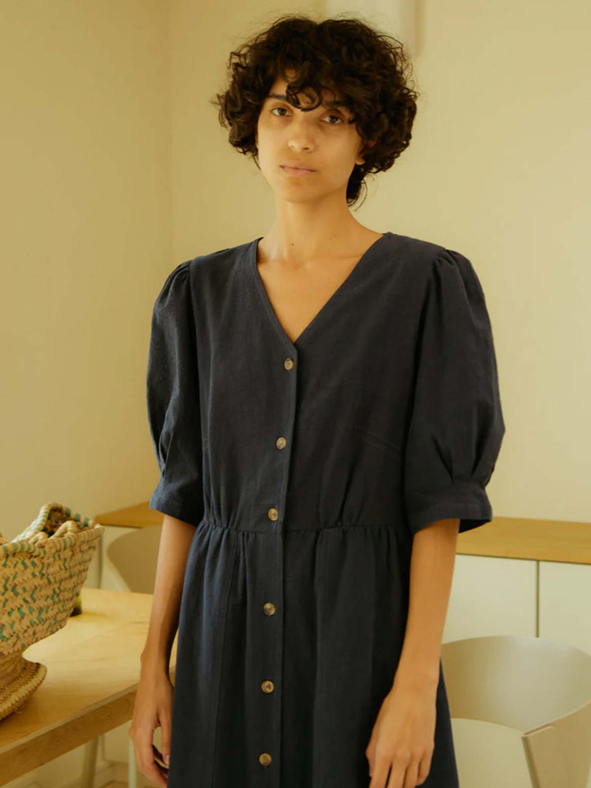 L.F.Markey Lowry Textured Cotton Dress - Image 4 of 8