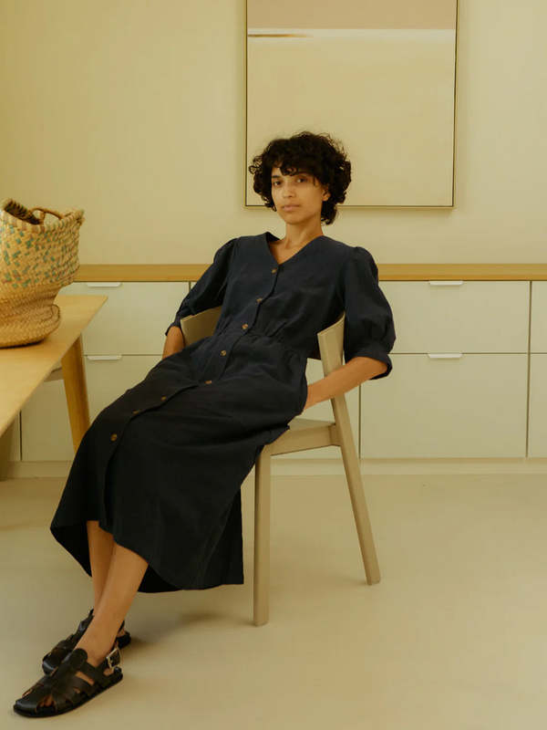 L.F.Markey Lowry Textured Cotton Dress