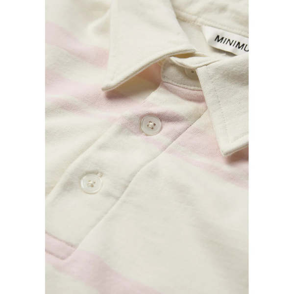 Minimum Tate Rugby Polo - Primrose Pink Minimum Tate Rugby Polo - Primrose Pink