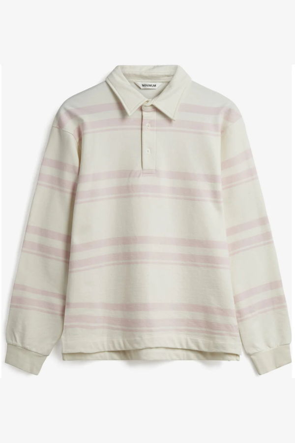 Minimum Tate Rugby Polo - Primrose Pink