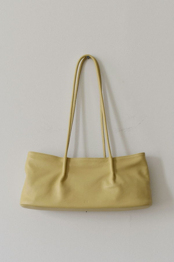 ARE Studio Frances Baguette Shoulder Bag - Butter Yellow