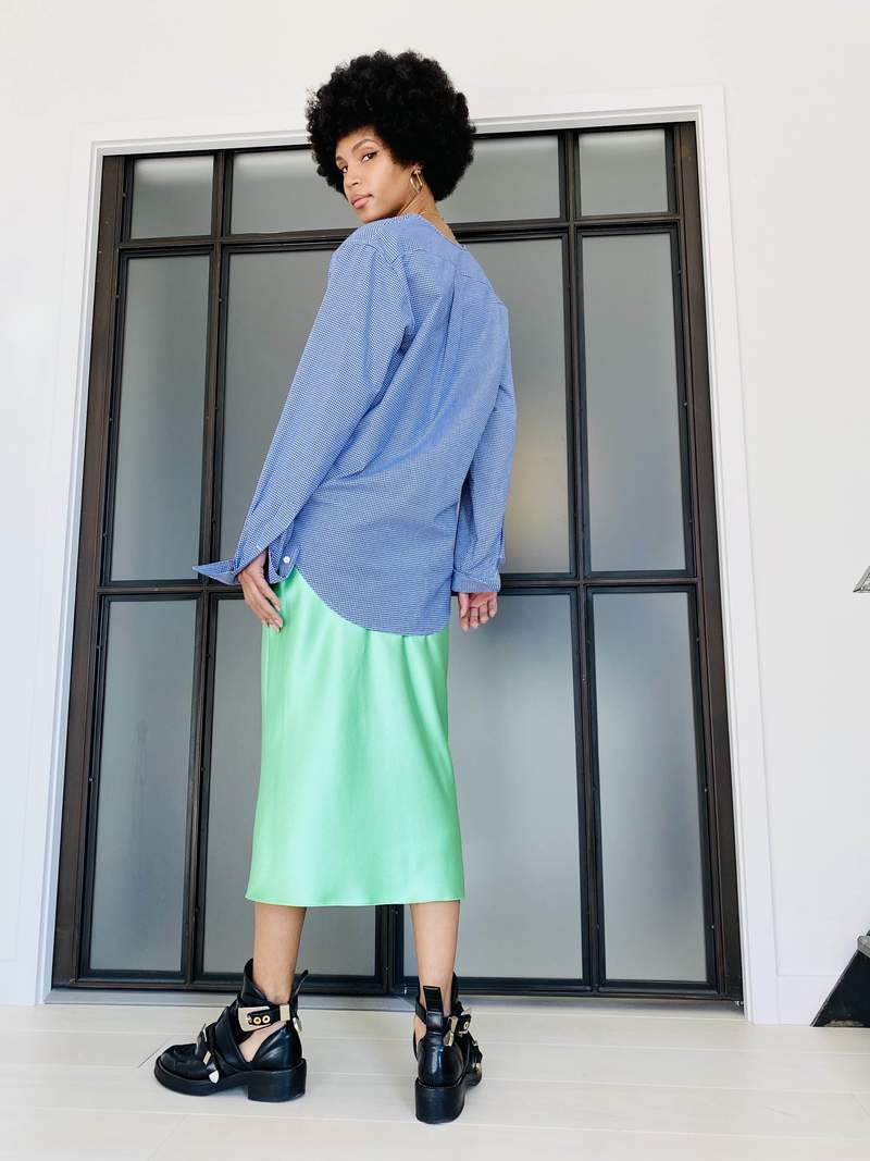 Yonas, button down shirt