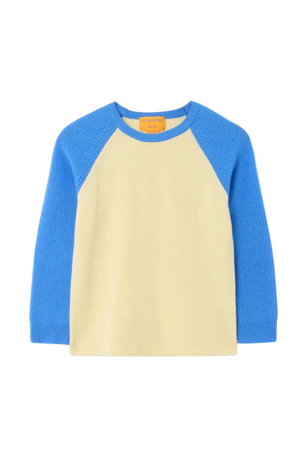 Guest in Residence Baseball Tee Top - Blue