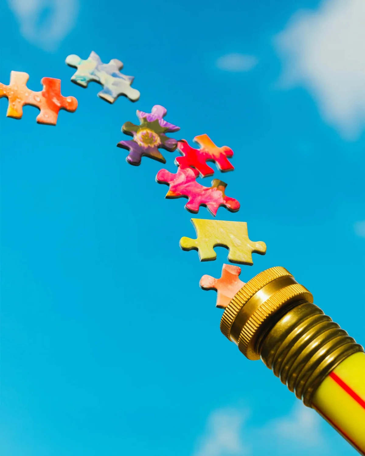 piecework puzzles Bloom Bloom! 1000 Piece Puzzle - Yellow - Image 7 of 7