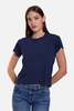 The Tile Club Bebe Lux Tee - Navy - Thumbnail 2