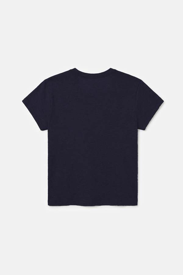 The Tile Club Bebe Lux Tee - Navy