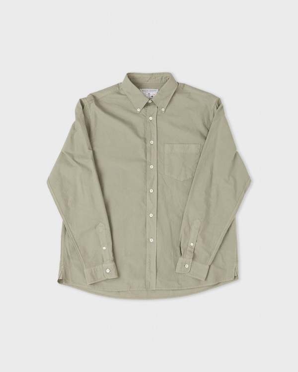 Museum Garments Dad's Shirt Oxford Garment Dyed Shirt - Sage