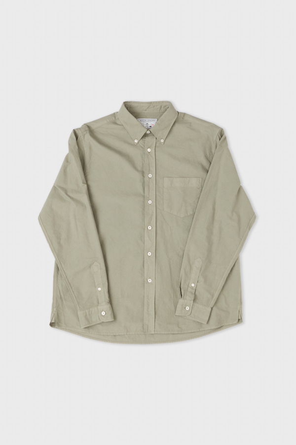 Museum Garments Dad's Shirt Oxford Garment Dyed Shirt - Sage