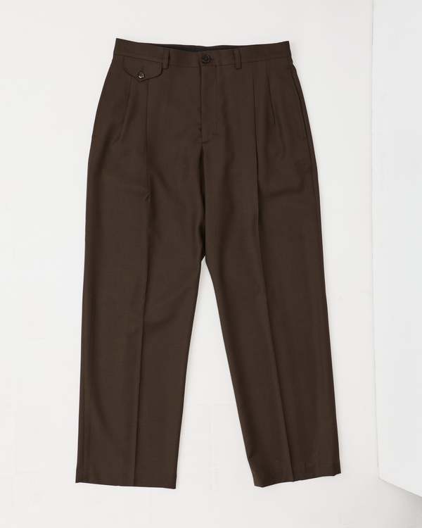 Wanze Double Pleated Trouser Pants