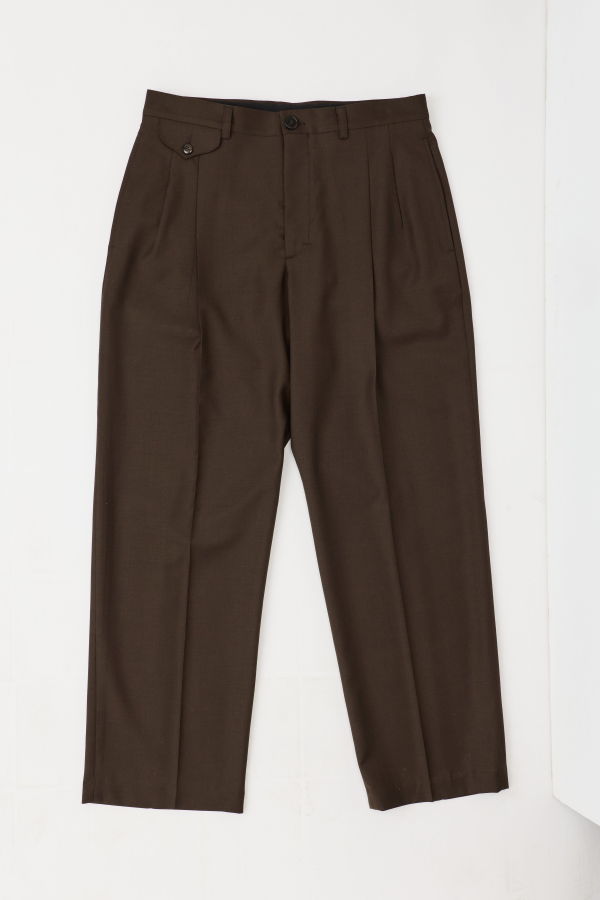 Wanze Double Pleated Trouser Pants