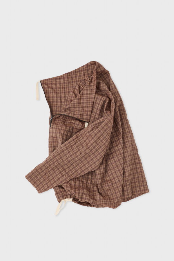 Wanze Funnel Neck Zip Anorak Jacket