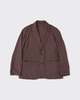 Kanemasa Phil Nylon 2B Jacket - Brown - Thumbnail 1