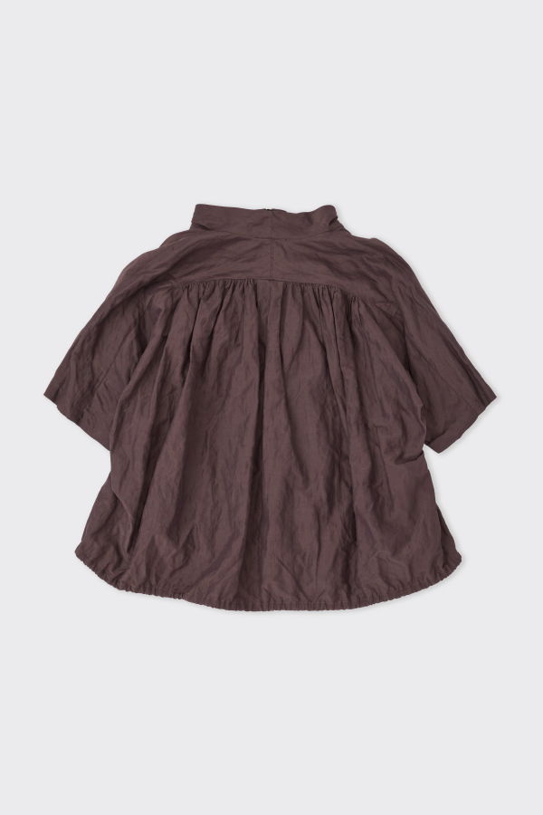 Wanze Quarter Zip Bubble Shirt Top