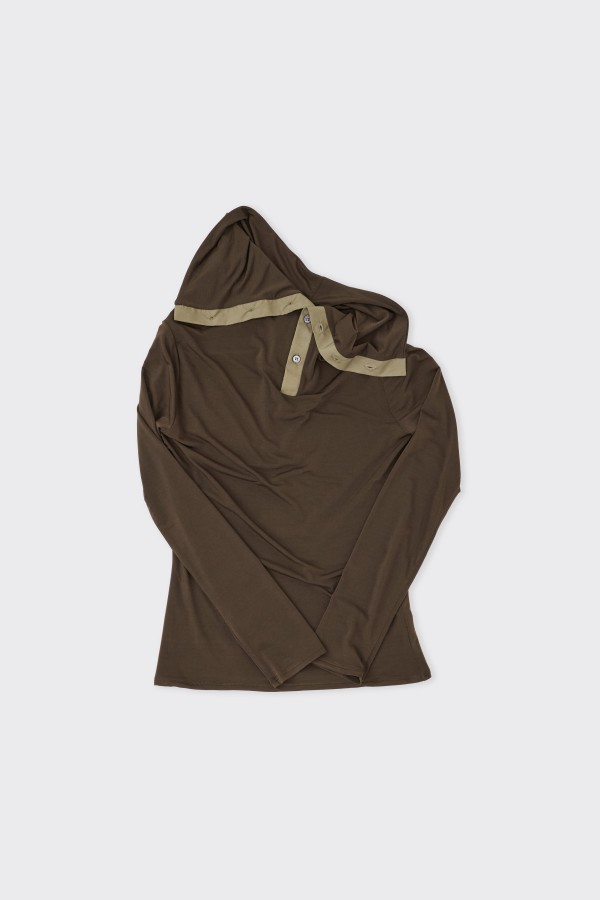 Wanze Sailor Collar Jersey Top