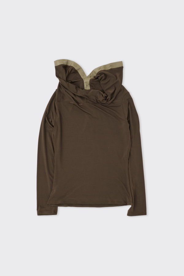 Wanze Sailor Collar Jersey Top