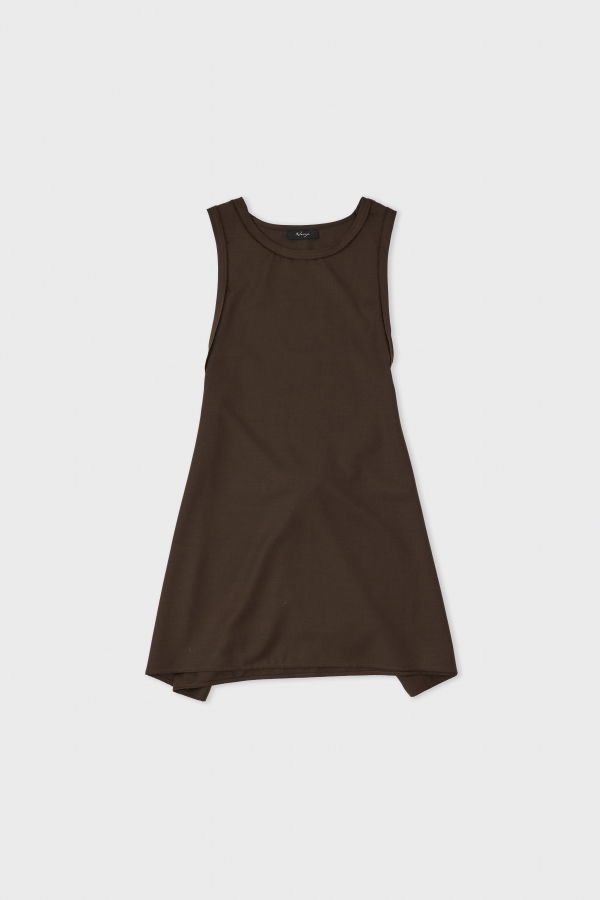 Wanze Wrap Tie Tank Dress