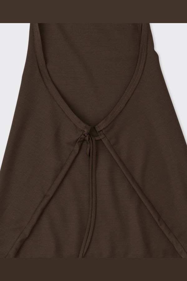 Wanze Wrap Tie Tank Dress