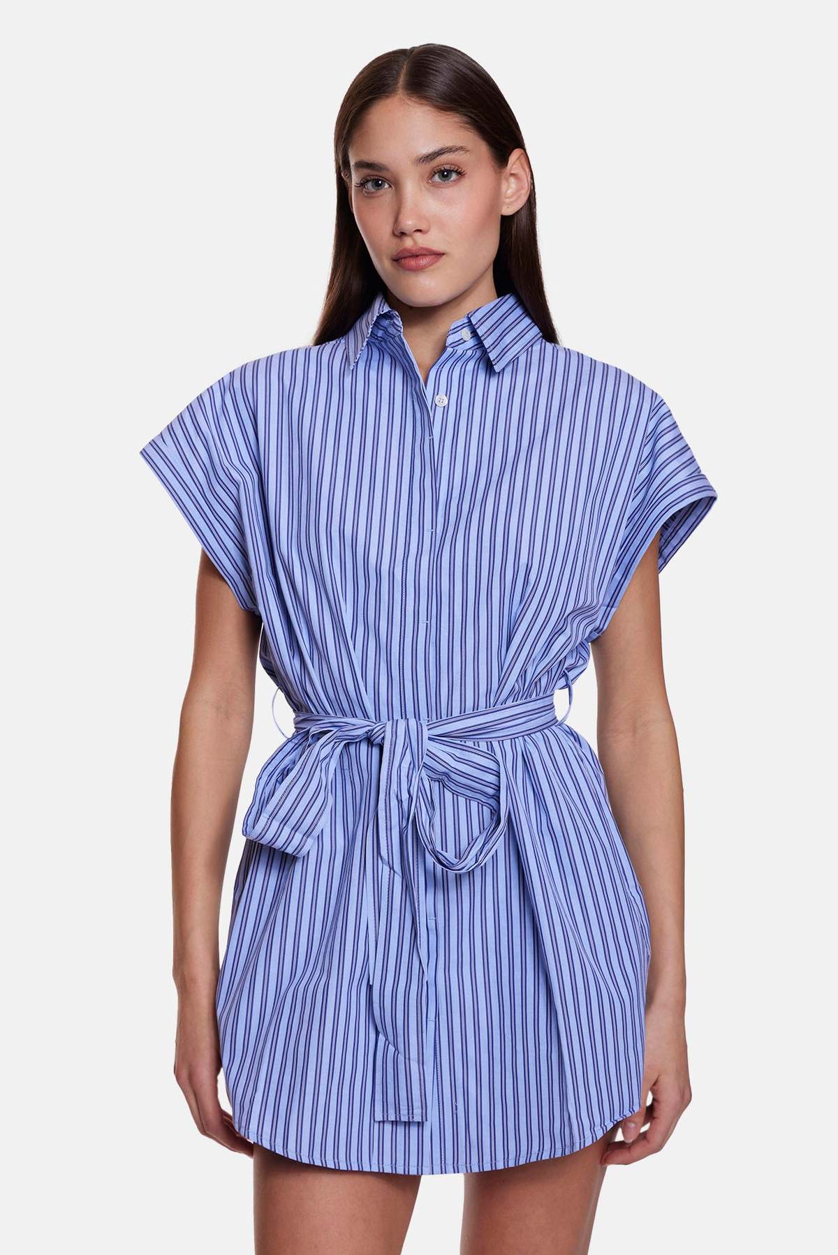The Tile Club Maidstone Mini Shirt Dress - Image 1 of 3