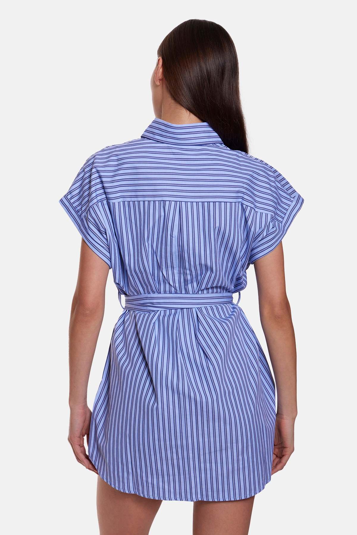 The Tile Club Maidstone Mini Shirt Dress - Image 2 of 3