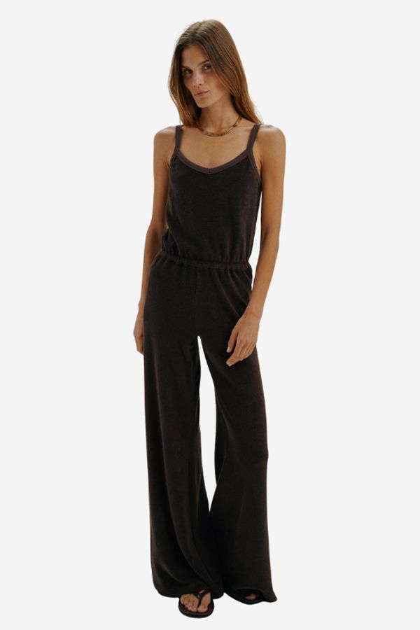 Suzie Kondi Elma Jumpsuit - Truffle