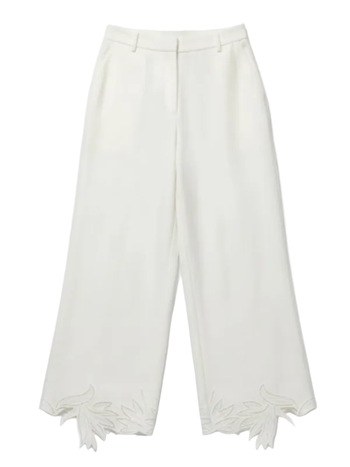 Jonathan Simkhai Kallin Cropped Wide Leg Pant - Image 1 of 4