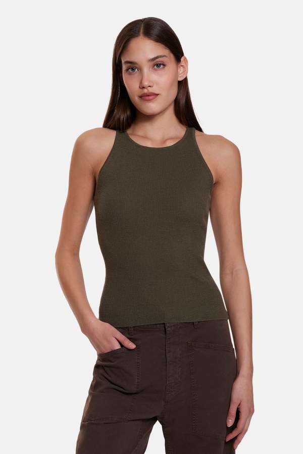 The Tile Club Tessa Cashmere Tank The Tile Club Tessa Cashmere Tank