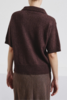 Pomandere Knit Polo - Ebony - Thumbnail 4
