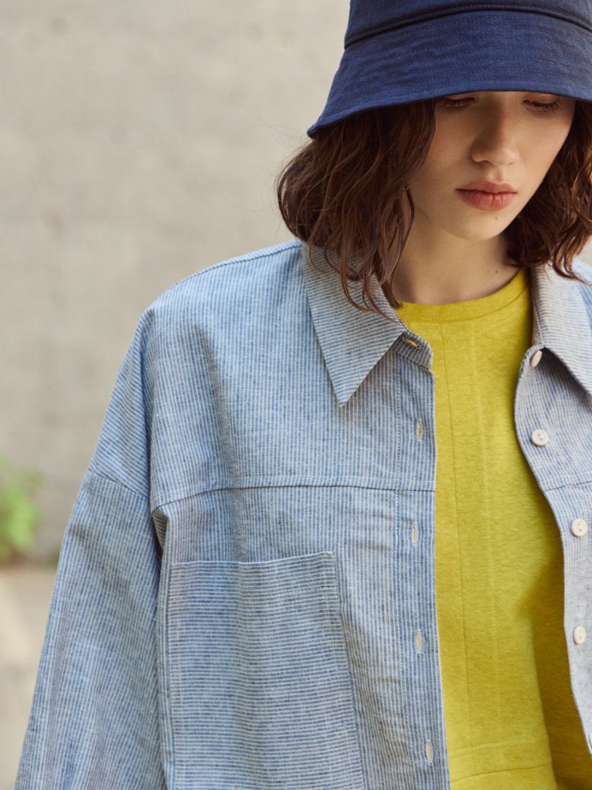 Eve Gravel Jacob Shirt - Blue/Beige - Image 4 of 7