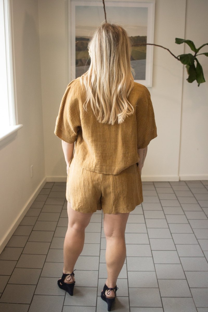 Eve Gravel Steven Top - Ochre