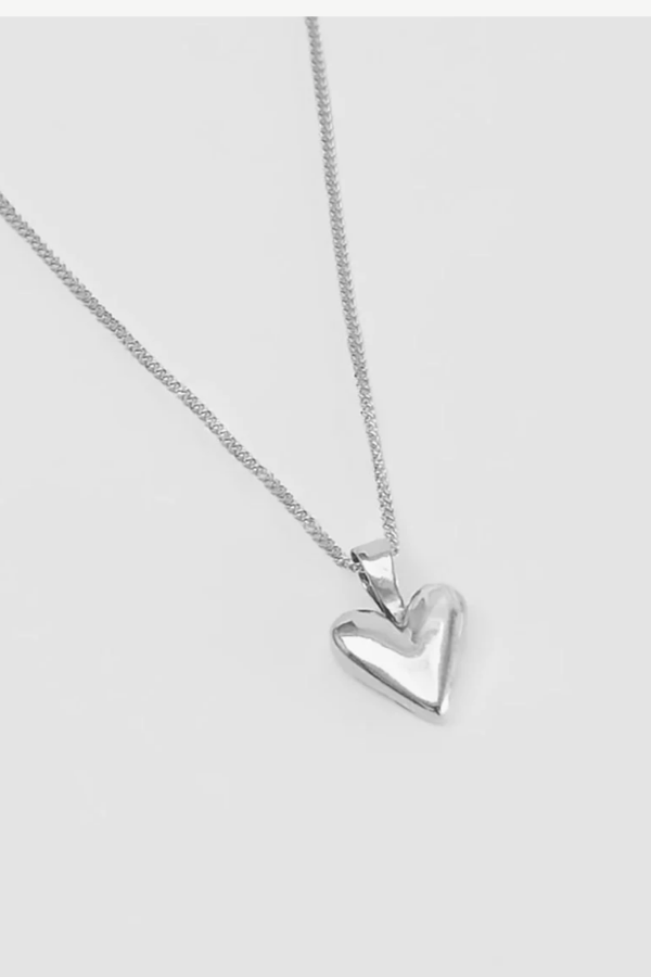 Wolf Circus Baby Heart Necklace