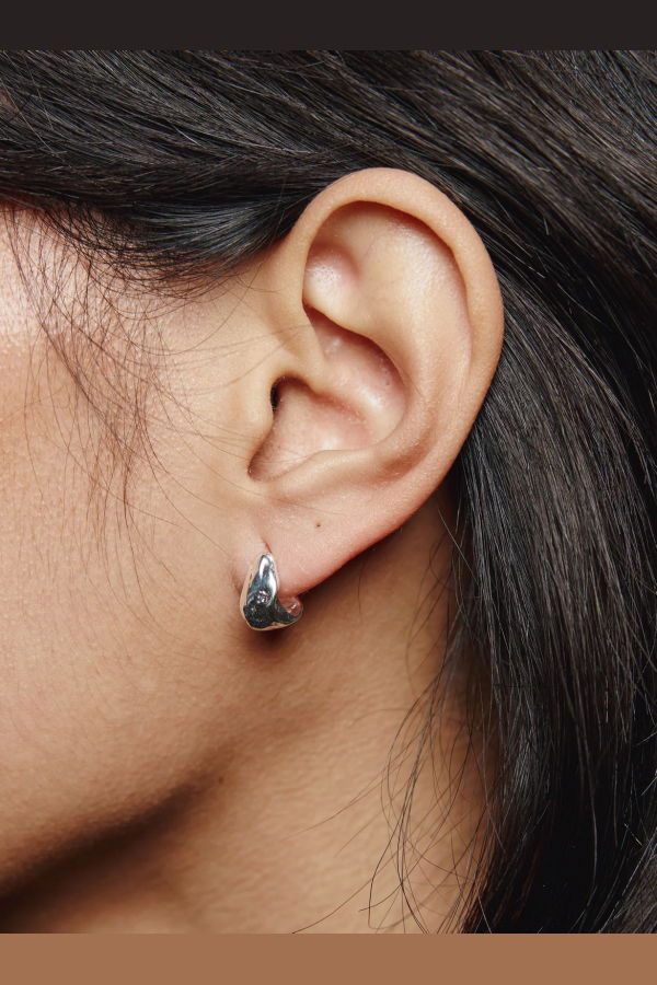 Wolf Circus Roden Small Hoop Earrings - Silver