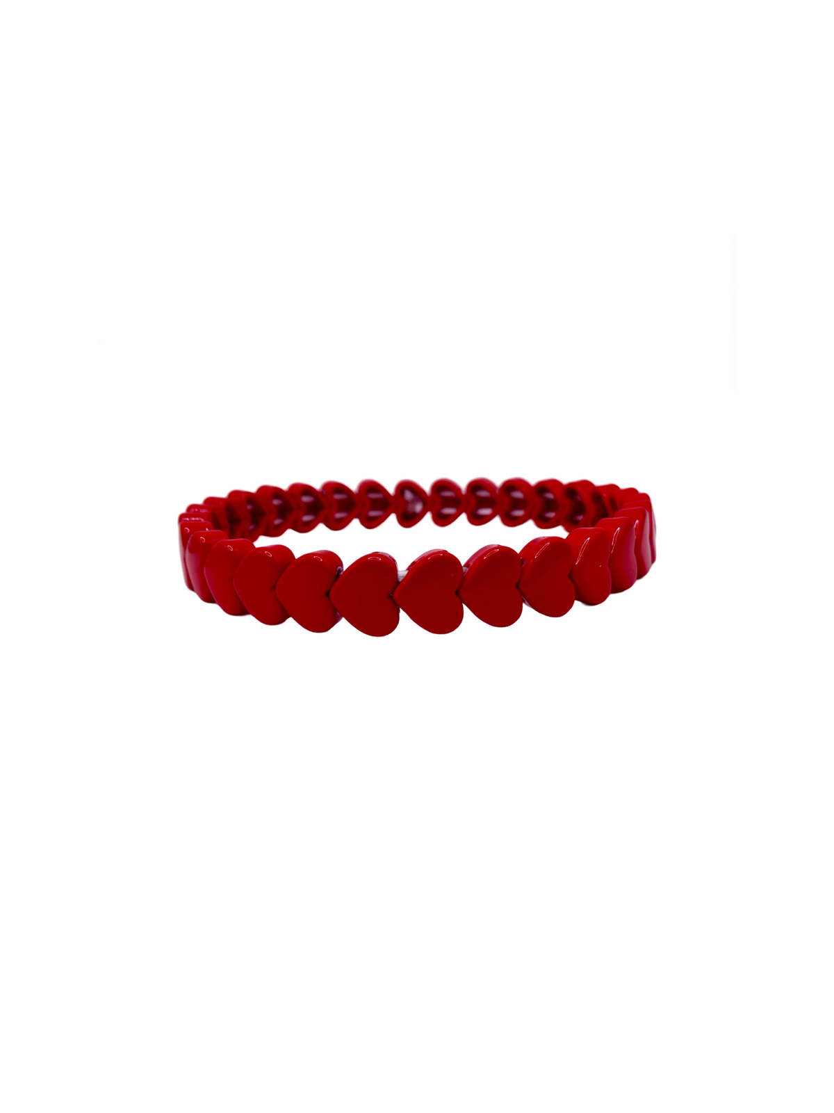 LA LUMIERE NY Red Mini Hearts Bracelet - Image 1 of 1