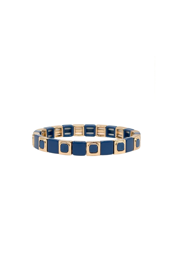 LA LUMIERE NY The Blue Luxe Stone Bracelet