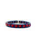 LA LUMIERE NY The Navy and Red Colored Bubble Heart Bracelet - Thumbnail 1