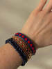 LA LUMIERE NY The Navy and Red Colored Bubble Heart Bracelet - Thumbnail 2