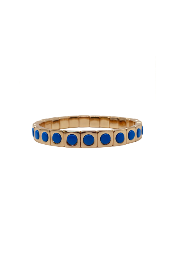 LA LUMIERE NY The Turquoise Full Stud Bracelet