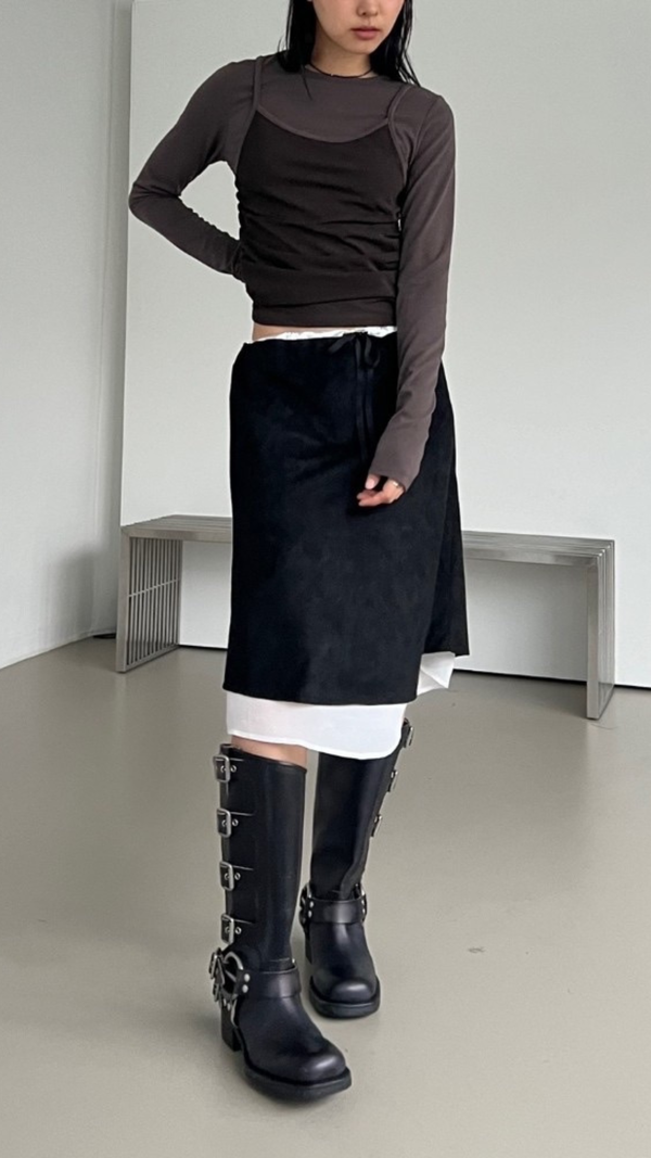 The NKC Store Leila Top - Brown