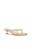 Schutz Carolyn Sandal - Platinum - Thumbnail 1