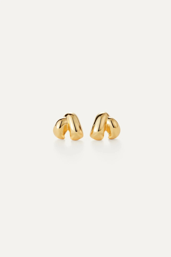 Jenny Bird Beatrix Earrings - Gold
