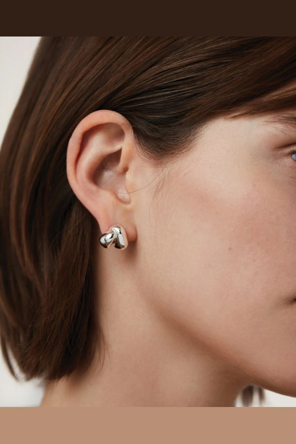 Jenny Bird Beatrix Earrings - Silver