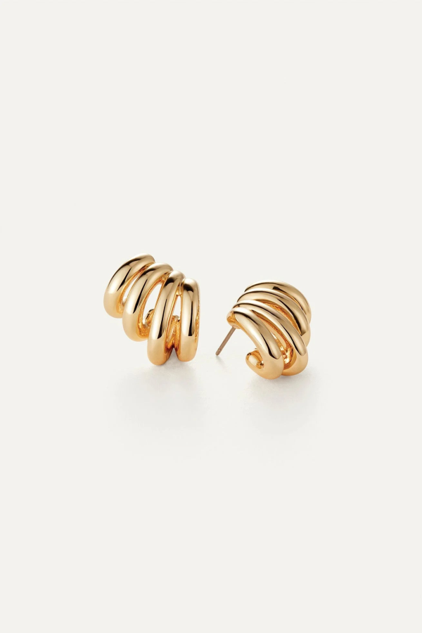 Jenny Bird Monroe Earrings - Gold
