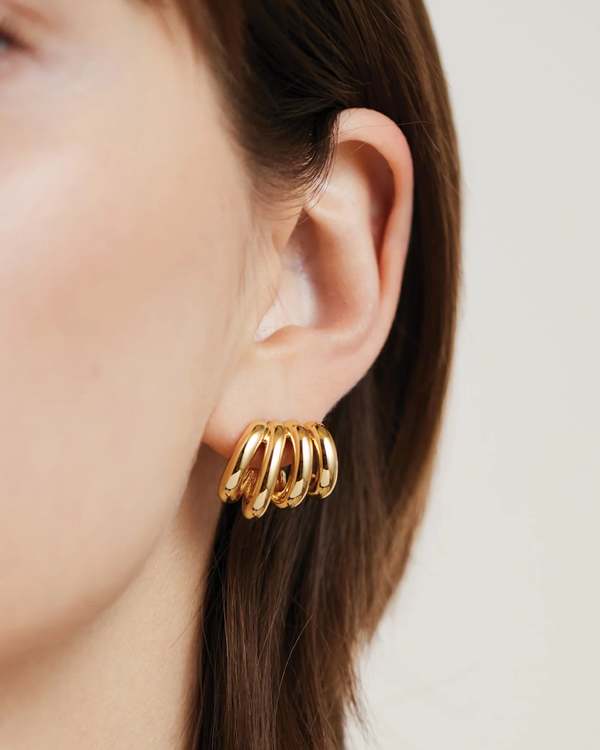 Jenny Bird Monroe Earrings - Gold