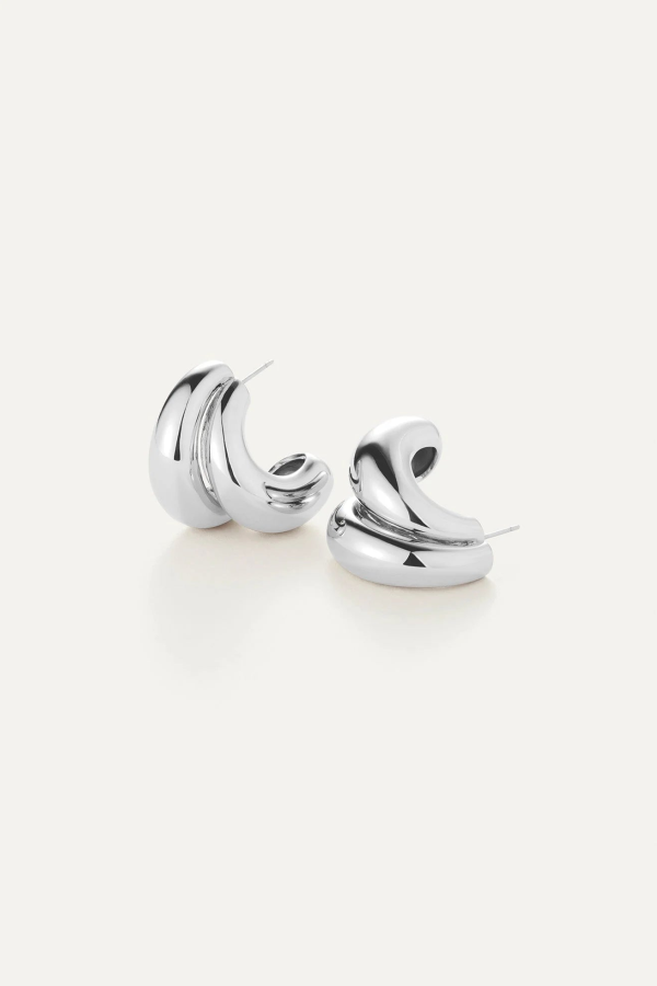Jenny Bird Orla Earrings - Silver
