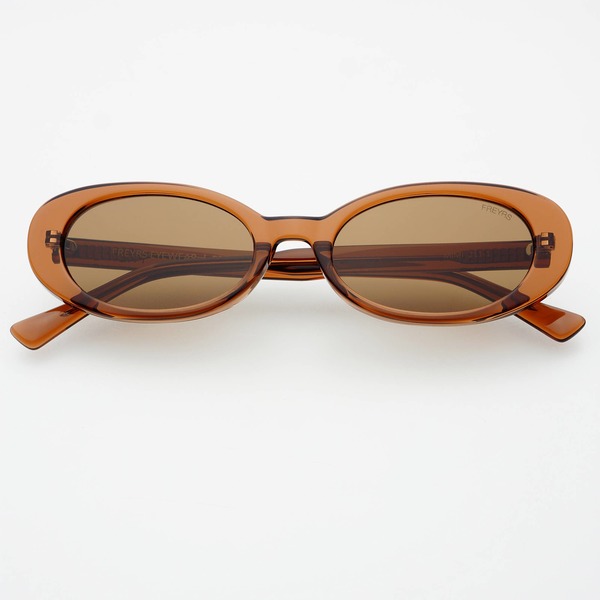 FREYRS Eyewear Mimi Acetate Oval Sunglasses