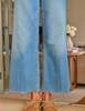 Frank & Eileen Galway Wide-Leg Jeans - Light Blue Wash - Thumbnail 2