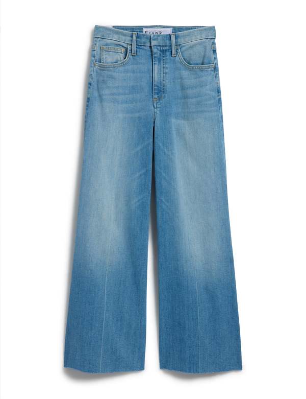 Frank & Eileen Galway Wide-Leg Jeans - Light Blue Wash